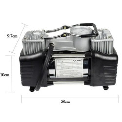 Компресор за гуми - двуцилиндров 12V