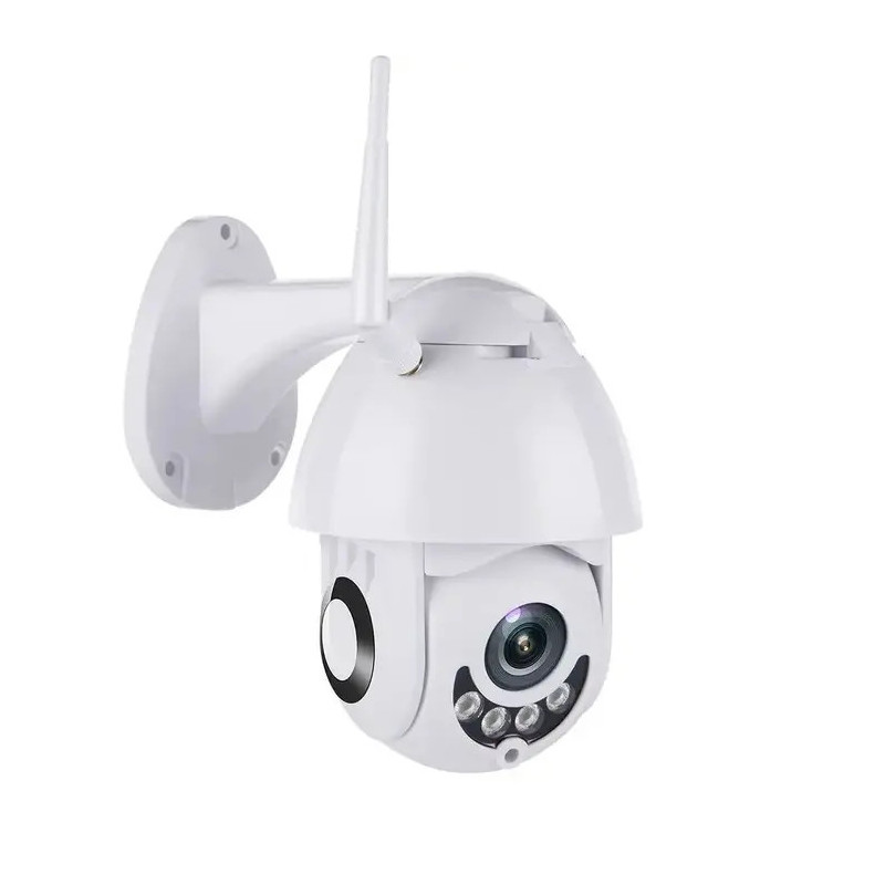 Безжична Водоустойчива WIFI Full HD IP - Камера NVR PTZ външна въртяща 2MP